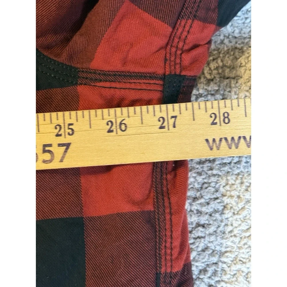 The North Face Campshire Sherpa Lined Shirt Jacket Men's Size 2XL Buffalo Check